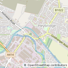 Map of Maldon, Essex