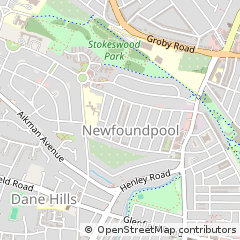 Map of Leicester