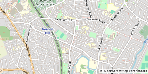 Map of Enfield