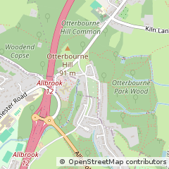 Map of Winchester