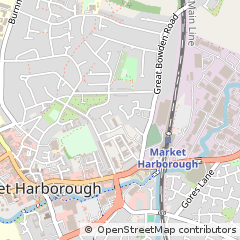 Map of Market Harborough