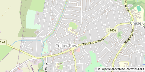 Map of Romford