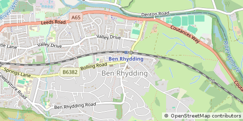 Map of Ilkley