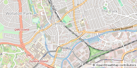 Map of Nottingham
