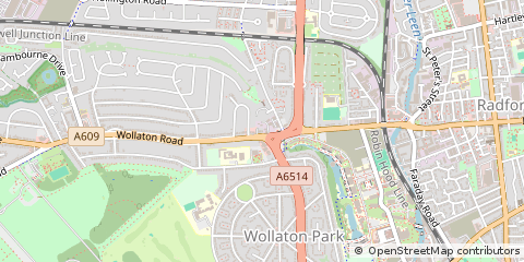 Map of Nottingham