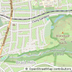 Map of Edinburgh, Midlothian