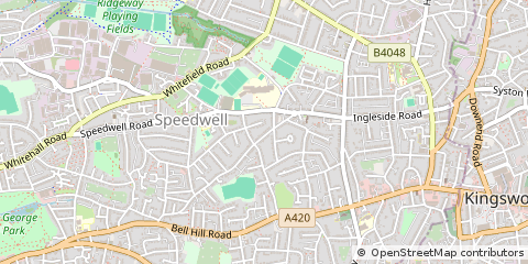 Map of Bristol