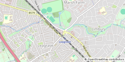 Map of Luton, Bedfordshire