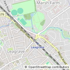 Map of Luton, Bedfordshire