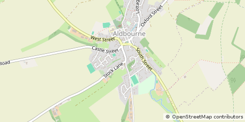 Map of Marlborough, Wiltshire