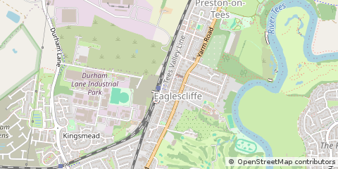Map of Stockton-on-Tees