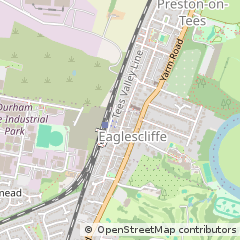 Map of Stockton-on-Tees