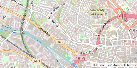 Map of Leeds