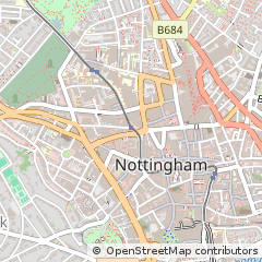 Map of Nottingham