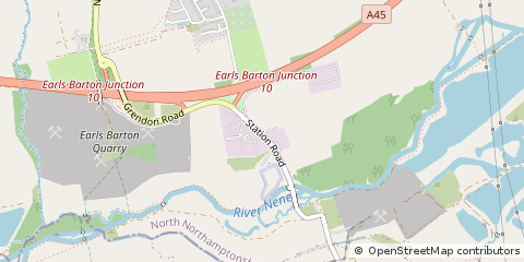 Map of Northampton