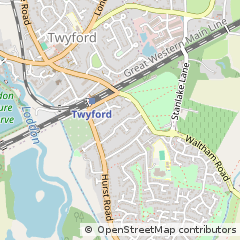 Map of Reading, Berkshire