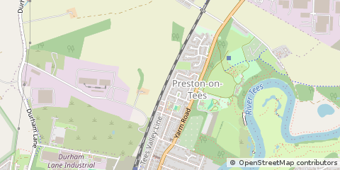 Map of Stockton-on-Tees