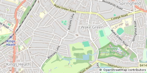 Map of Birmingham