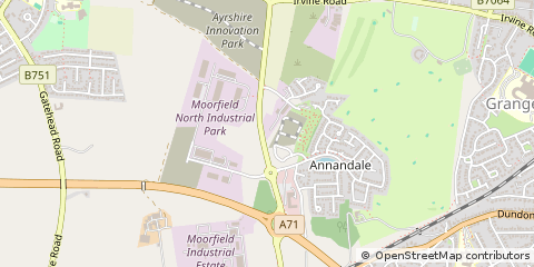 Map of Ayrshire