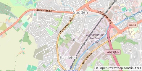 Map of Rochdale