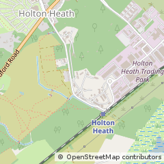 Map of Poole, Dorset