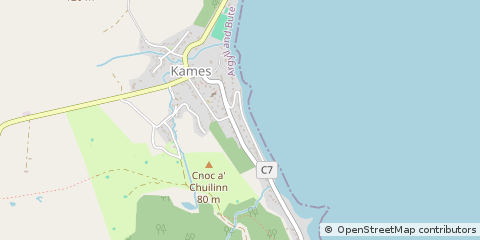 Map of Tighnabruaich