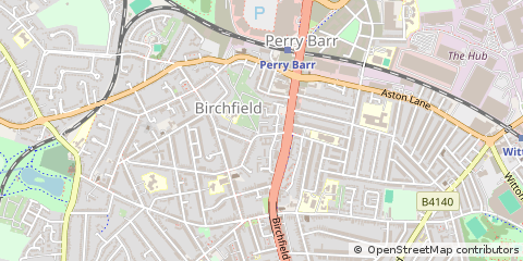 Map of Birmingham