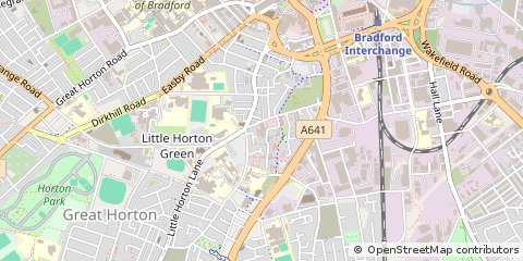Map of Bradford
