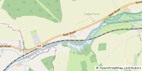 Map of Hungerford