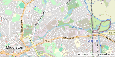 Map of Manchester