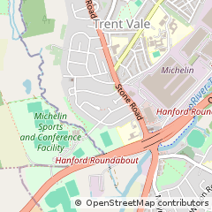 Map of Stoke-on-Trent