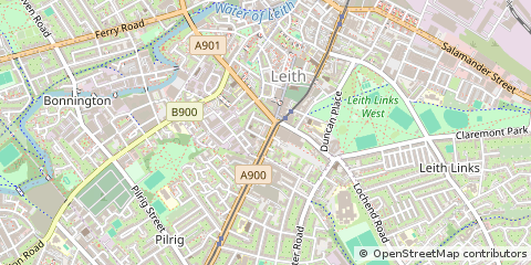 Map of Edinburgh