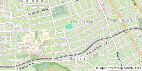 Map of Edinburgh