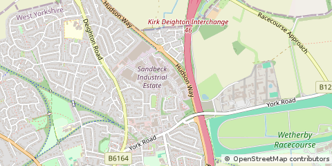Map of Harrow, Middlesex