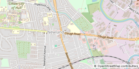 Map of Hull