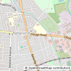 Map of Hull