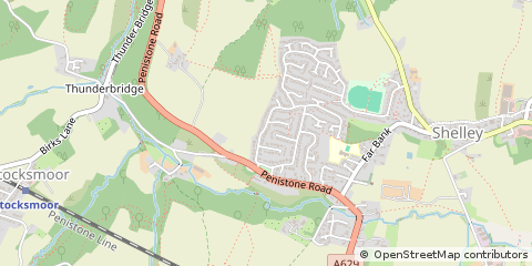 Map of Huddersfield