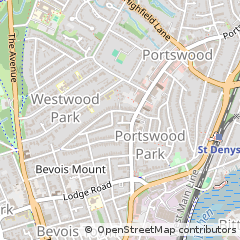 Map of Southampton