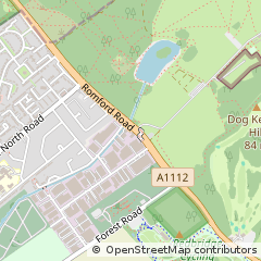 Map of Ilford
