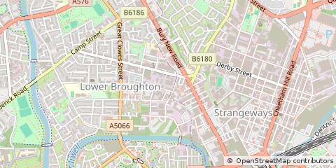 Map of Manchester