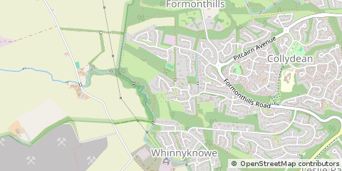 Map of Glenrothes, Fife