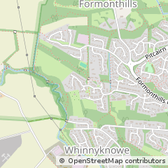 Map of Glenrothes, Fife