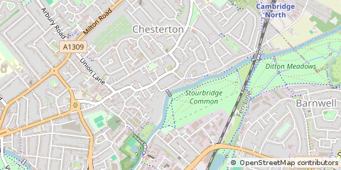Map of Cambridge