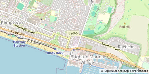 Map of Brighton, East Sussex