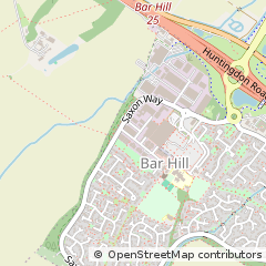 Map of Cambridge, Cambridgeshire