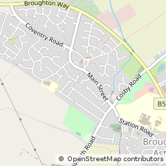 Map of Leicester, Leicestershire
