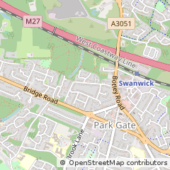 Map of Southampton, Hampshire