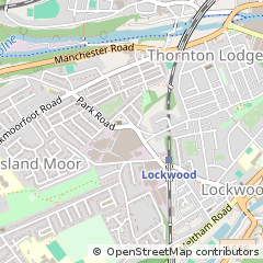 Map of Huddersfield