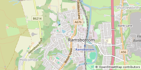 Map of Bury