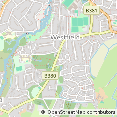Map of Woking, Surrey